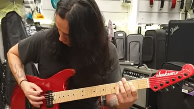 FIREWIND Guitarist GUS G. Returns To The Store Where He Bought His First Guitar In 1994 (Video)