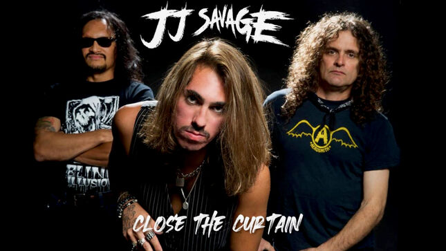 Exclusive: JJ SAVAGE Featuring Former DEATH ANGEL And EXODUS Members Premier "Close The Curtain" Video