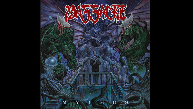 MASSACRE To Release Mythos EP In July; Digital Single "Behind The Serpent's Curse" Feat. CADAVER's Anders Odden Out Now (Visualizer)