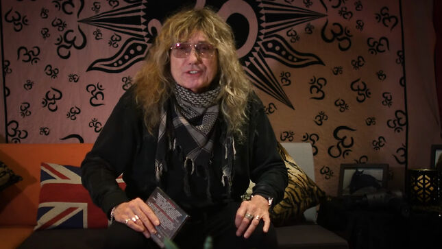 DAVID COVERDALE Unboxes CD/Blu-Ray Edition Of WHITESNAKE's Greatest Hits; Video