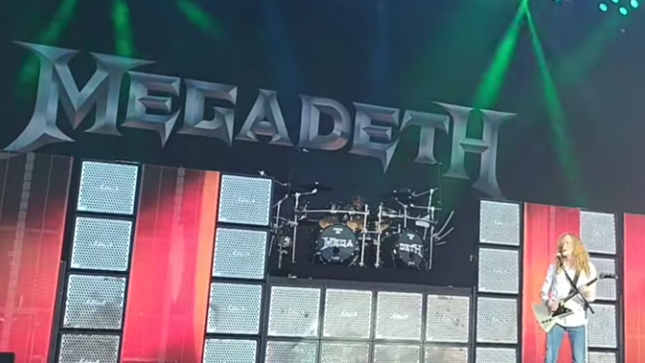 Watch MEGADETH Kick-Off European Tour At Rockfest In Finland; Video