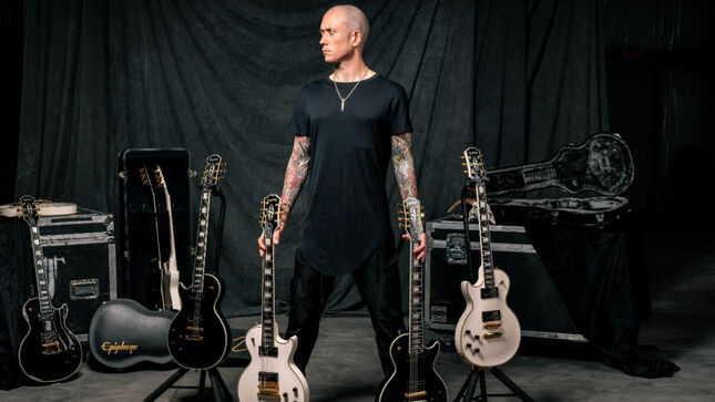 TRIVIUM Frontman MATT HEAFY Partners With Epiphone For Special Edition Les Paul Custom Guitars; Video