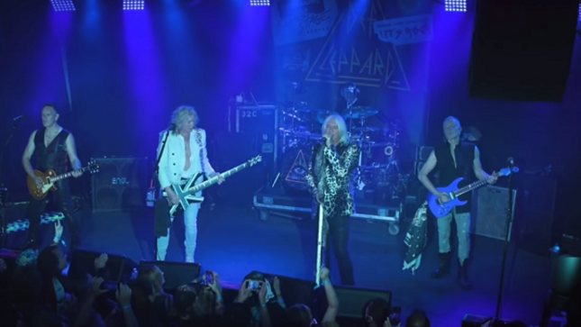 DEF LEPPARD -  Pro-Shot Video Of Entire Invitation-Only Concert At Whisky A Go Go Streaming