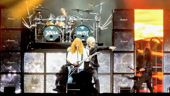 MEGADETH Live At Sweden Rock Festival 2022; Fan-Filmed Video Of Full Set Streaming