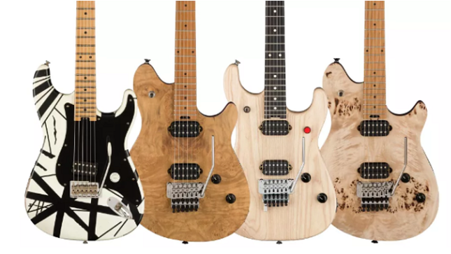 EVH Commemorates EDDIE VAN HALEN's "Eruption" Solo With New Striped Series Guitar; Three Natural-Finished Models Unveiled