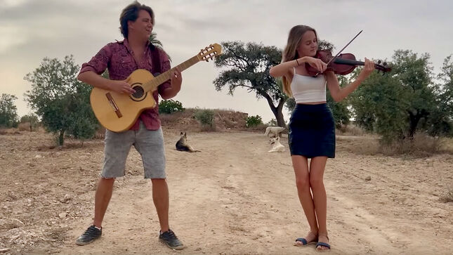 THOMAS ZWIJSEN & WIKI VIOLIN Perform Acoustic Cover Of IRON MAIDEN's "The Time Machine"; Video