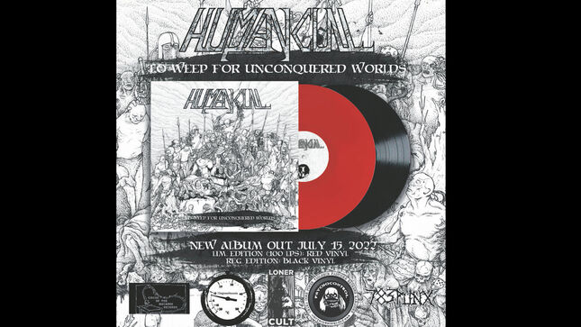 HUMAN CULL - UK Grindcore Maniacs To Release To Weep For Unconquered Worlds Album In July