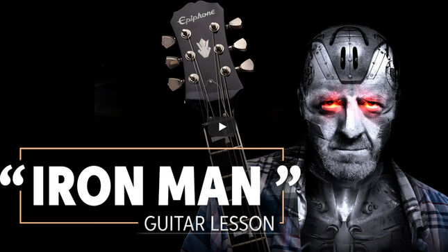 BLACK SABBATH - Learn To Play "Iron Man" With Former GRIM REAPER Guitarist NICK BOWCOTT; Video