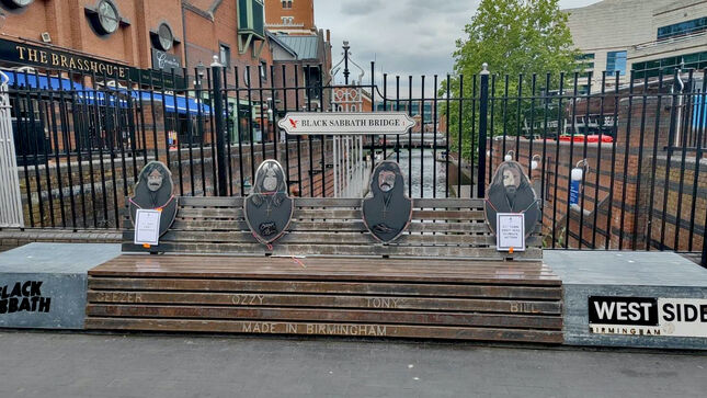 BLACK SABBATH's Bench Helps Birmingham To Be Named Second Best Place To Visit In The UK