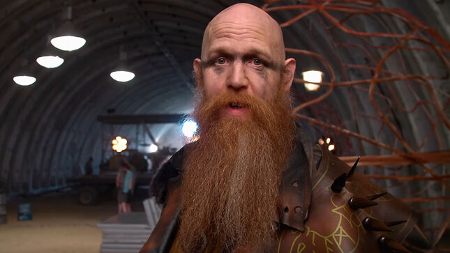 AMON AMARTH Take You Behind The Scenes Of "Get In The Ring" Video Shoot