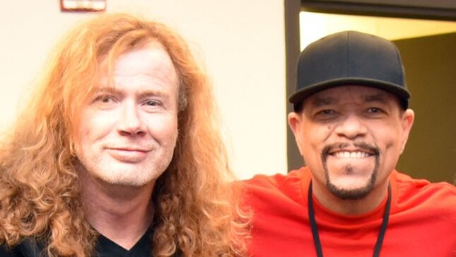MEGADETH Frontman DAVE MUSTAINE On Three Decades Of Friendship With BODY COUNT's ICE -T - "Listening To The Music He Makes, It's Still Motivational"