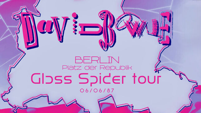 DAVID BOWIE - Limited Edition Berlin Glass Spider Tour Print Available Tomorrow
