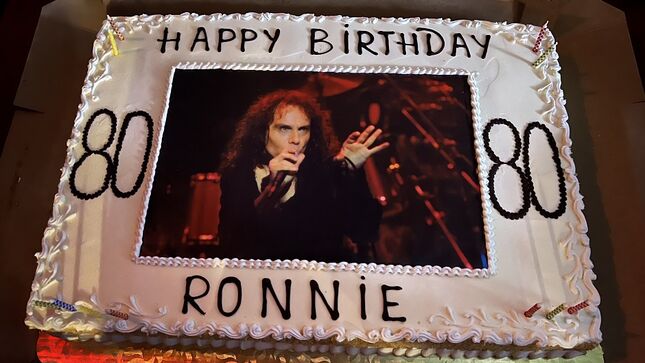 WENDY DIO Blows Out Candles For RONNIE JAMES DIO’s 80th Birthday; Video