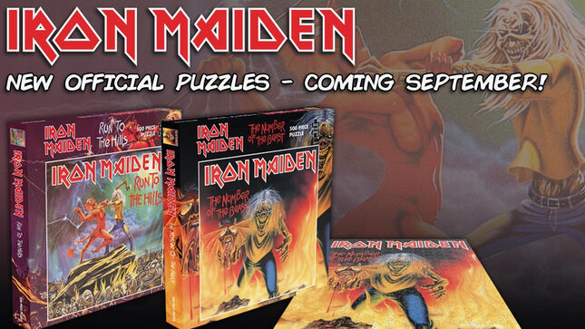 IRON MAIDEN - Two New 500-Piece Jigsaw Puzzles Coming In September