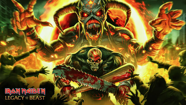 FIVE FINGER DEATH PUNCH Team Up With IRON MAIDEN For Iron Maiden: Legacy Of The Beast In-Game Event