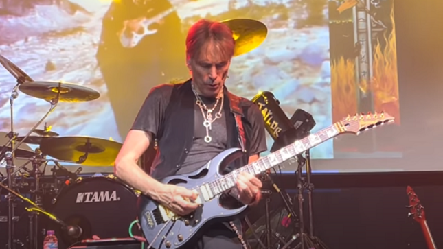 STEVE VAI Checks In From European Tour - I Have Never Been On A Tour With So Many Unexpected Challenges"  