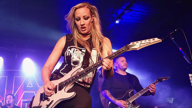 Former ALICE COOPER Guitarist NITA STRAUSS Joins DEMI LOVATO's Band; Jimmy Kimmel Live! Performance Streaming