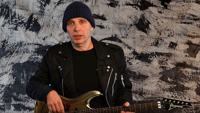 JOE SATRIANI - "I Was Shocked To Get A Call From ALEX VAN HALEN And DAVID LEE ROTH, Getting Their Invitation To Be Part Of A Tribute Tour For EDDIE VAN HALEN"