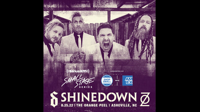 SHINEDOWN Perform For SiriusXM's Small Stage Series In Asheville, North Carolina; Video