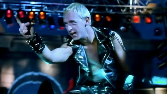 ROB HALFORD On JUDAS PRIEST's MTV Success - "Oh, My God, Look! It's Me On The TV And There's A Slice Of Pepperoni In My Left Hand"