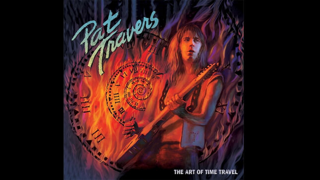 PAT TRAVERS To Release The Art Of Time Travel Album This Month; Blues Rock Guitar Legend Shares "Ronnie" Single In Tribute To Friend RONNIE MONTROSE