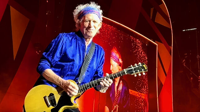 KEITH RICHARDS On New Music From THE ROLLING STONES - "I Hope That We'll Have Recorded Some Stuff By The End Of The Year"; Audio