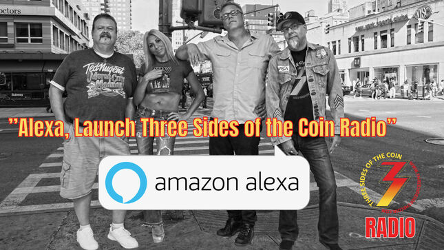 THREE SIDES OF THE COIN RADIO launches on Amazon Alexa, playing KISS 24/7/365, in conjunction with Voxprotocol