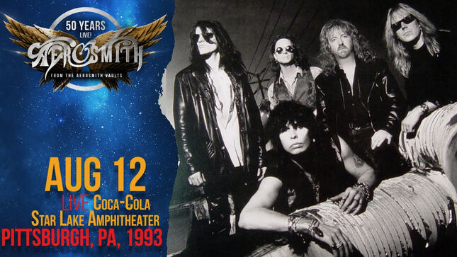 AEROSMITH Dig Into The Vaults For "Live From Coca-Cola Star Lake Amphitheater, Pittsburgh, PA (1993)"; Video Streaming