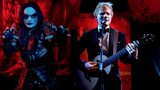 DANI FILTH Issues Update On CRADLE OF FILTH's Collaboration With ED SHEERAN - "He's Not At Our Beck And Call... But He Is Going To Finish It"; Video
