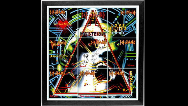 DEF LEPPARD - Autographed Hysteria Singles Art Available