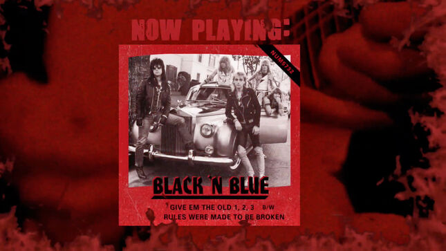 BLACK 'N BLUE - Previously Unreleased Song "Give Em The Old 1, 2, 3" Released From Upcoming Early ‘80s Los Angeles Glam Metal Box Set, Bound For Hell: On The Sunset Strip (Visualizer)