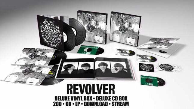 THE BEATLES - Newly Mixed And Expanded Special Edition Of Revolver Album Due In October; "Taxman" (2022 Mix) + Video Trailer Streaming Now