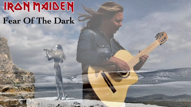 THOMAS ZWIJSEN & WIKI VIOLIN Perform Acoustic Cover Of IRON MAIDEN's "Fear Of The Dark"; Video