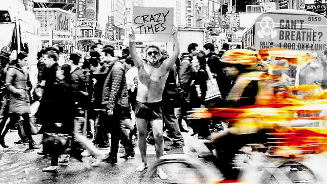SAMMY HAGAR Says Crazy Times Album Cover Symbolizes America’s Response To The Pandemic - "We All Took Our Eye Off The Ball... The Government Just Seemed To Get Away With Murder"