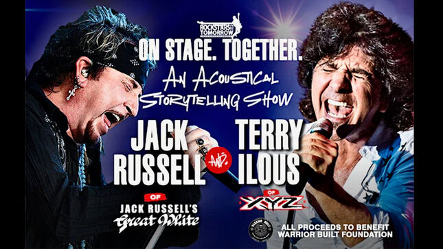 Former GREAT WHITE Singers JACK RUSSELL And TERRY ILOUS Join Forces For "An Acoustical Storytelling Show" To Benefit Warrior Built Foundation