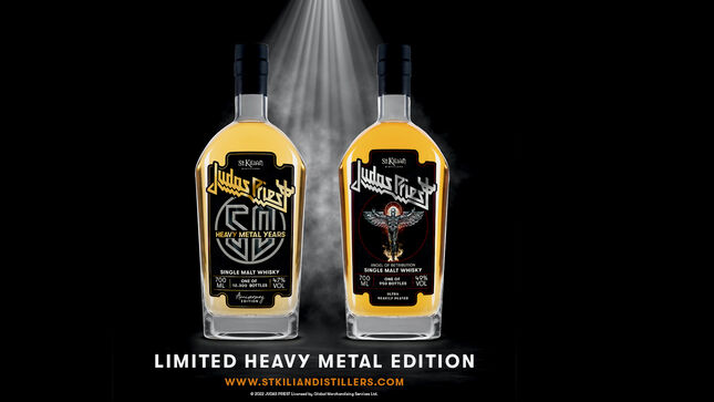 JUDAS PRIEST Join Forces With St. Kilian Distillers For Two Limited Edition Single Malt Whiskeys; Available This Weekend