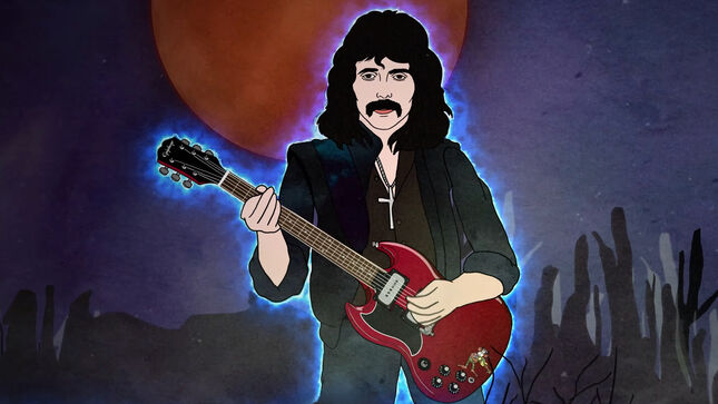 TONY IOMMI - Epiphone Releases BLACK SABBATH Legend's "Tony Iommi SG Special"; New Animated Video Streaming