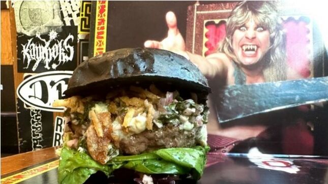 OZZY OSBOURNE Teams Up With Grill Em All For Signature Burger