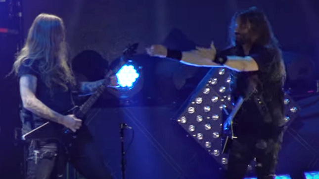 THE HAUNTED Guitarist OLA ENGLUND Peforms "Davidian" With MACHINE HEAD At Stockholm Show; Fan-Filmed Video Streaming
