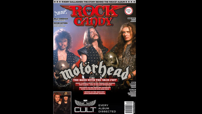 MOTÖRHEAD - Rock Candy Mag Presents One Of "FAST" EDDIE CALRKE's Last-Ever Interviews, Together With Co-Producer WILL REID DICK’s Unique ‘Eyewitness’ Perspective On The Iron Fist Album