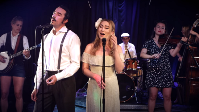 GUNS N' ROSES Classic "Sweet Child O' Mine" Gets Bluegrass Treatment By POSTMODERN JUKEBOX Vocalist ROBYN ADELE ANDERSON And ANTHONY VINCENT; One Take Live Video Streaming