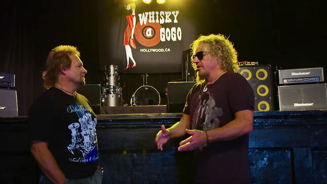 SAMMY HAGAR And MICHAEL ANTHONY Hit Up The Whisky A Go Go, Jam With MÖTLEY CRÜE's TOMMY LEE; Video