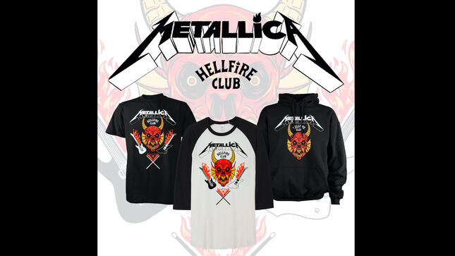 "Attention Students Of Hawkins High" - METALLICA x Stranger Things Merch In Stock Now