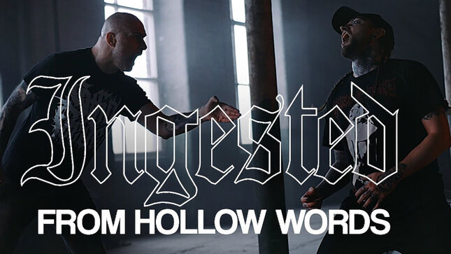 INGESTED Debut Music Video For "From Hollow Words" Feat. ABORTED's SVEN DE CALUWÉ