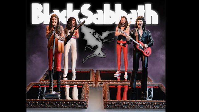 BLACK SABBATH - KnuckleBonz In Production For Sabotage-Era Rock Iconz Collectible Statues; Pre-Order Now For Early '23 Release