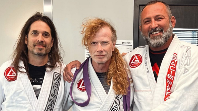 MEGADETH's Dave Mustaine Awarded Esteemed Brown Belt In Jiu-Jitsu