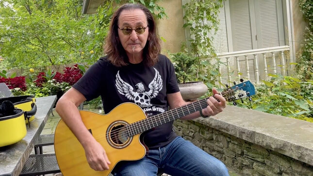 RUSH Frontman GEDDY LEE Lends His Support To Sunflower Guitar Project - "A Perfect Example Of Helping Others By Doing What One Does Best"; Video