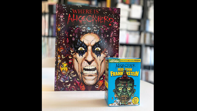 ALICE COOPER Celebrates 50 Years Of "School's Out" With Limited Posters & Cereal Box
