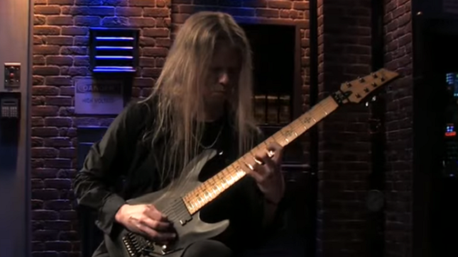 ARCH ENEMY Guitarist JEFF LOOMIS Shares EMG TV Live Performance Of Solo Instrumental Track "Mercurial"