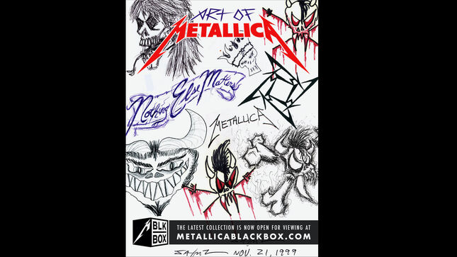 METALLICA - New Exhibit In The Black Box; New "Until It Sleeps" Poster Available Thursday
